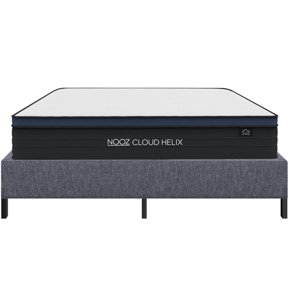 ที่นอนยางพาราแท้ 3.5 ฟุต NOOZ CLOUD HELIX  มาพร้อมกับฐานเตียง 3.5 ฟุต NOOZ PIXEL BED FRAME (ไม่มีหัวเตียง)_0